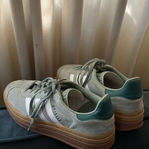 adidas Women's Sneakers in Mint Green and White